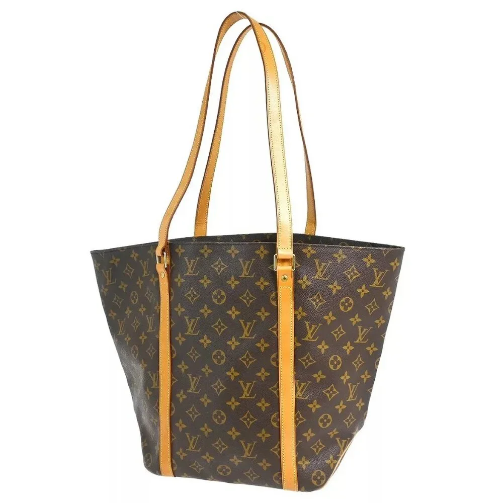 Louis Vuitton Monogram Sac Shopping Shoulder Tote Bag - Picture 3 of 9